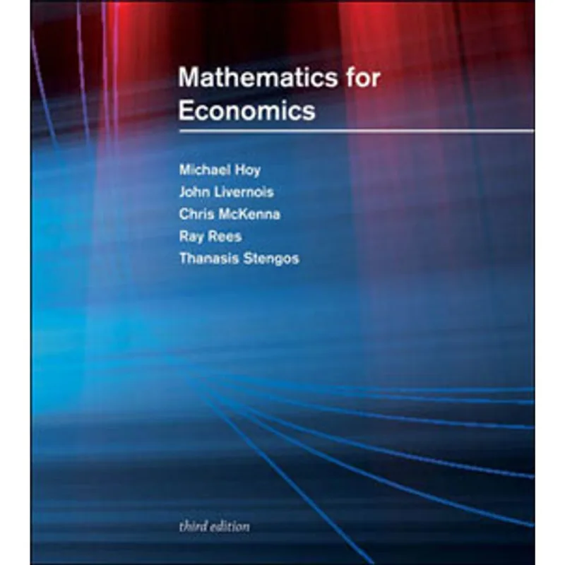 MATHEMATICS FOR ECONOMICS