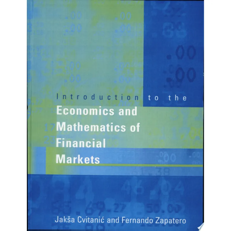 INTRO ECONOMICS & MATH FINANCIAL MARKETS