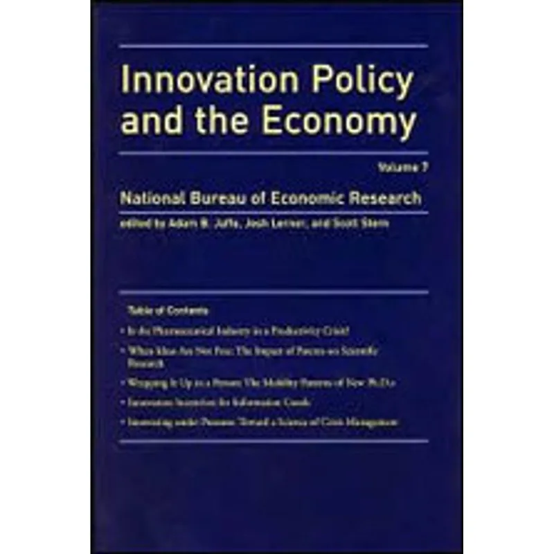 INNOVATION POLICY AND THE ECONOMY VOL.7