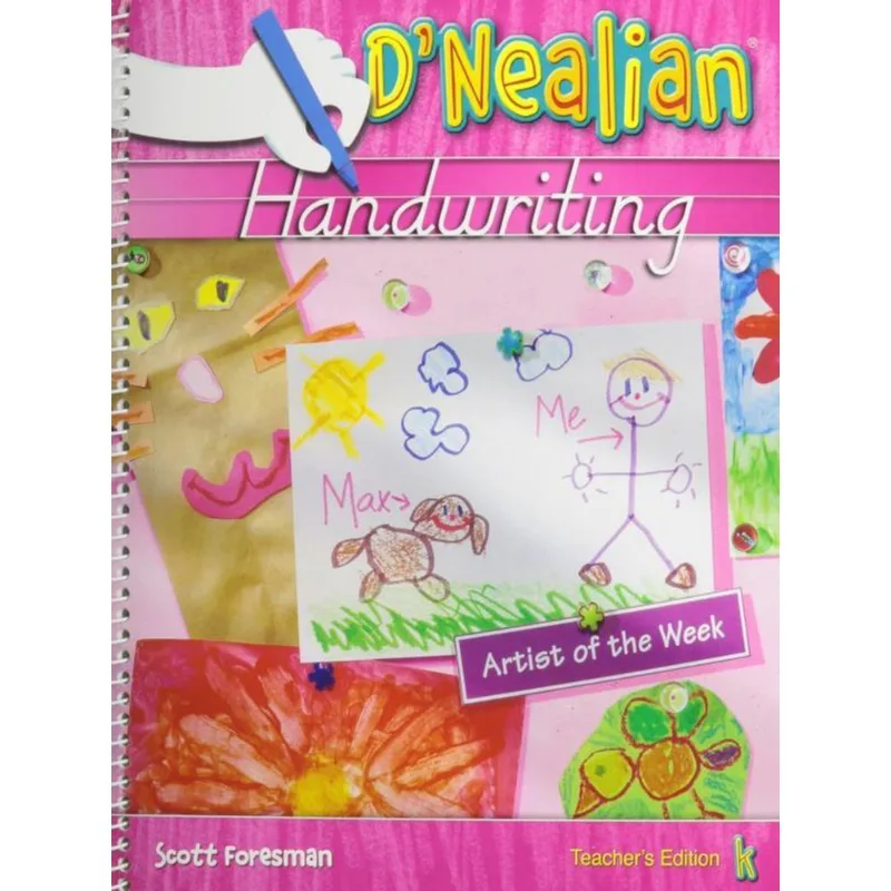 D'NEALIAN HANDWRITING - GRADE K - 2008 TEACHER'S EDITION