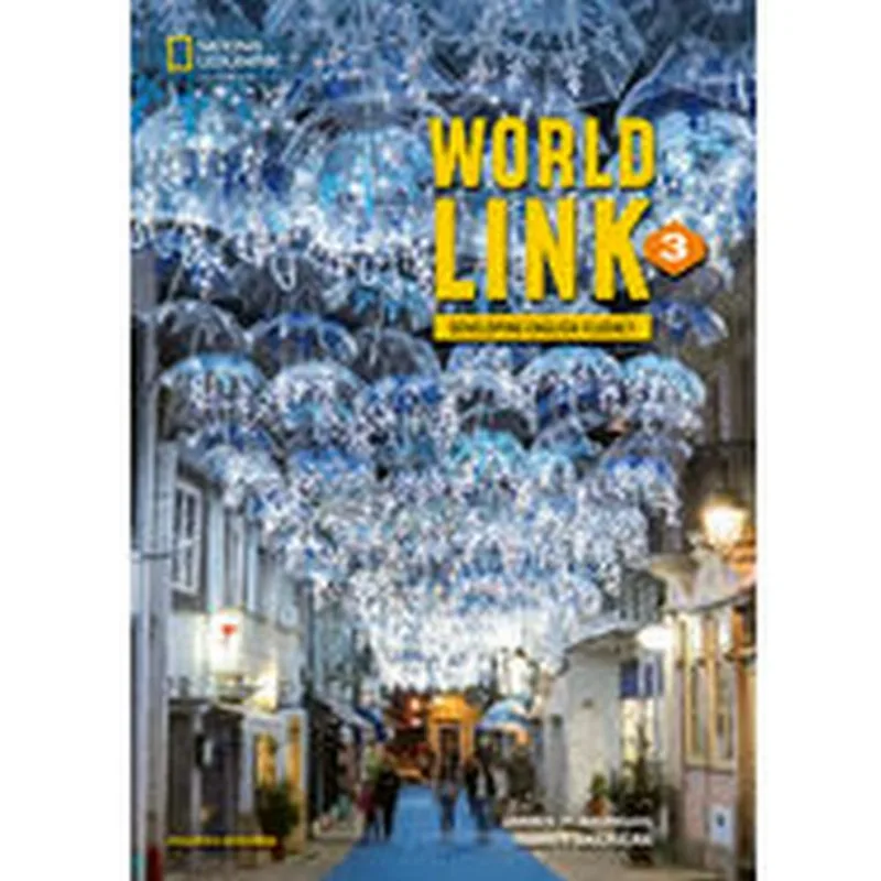 WORLD LINK 3 - COMBO SPLIT A + MY WORLD LINK ONLINE STICKER - FOURTH EDITION