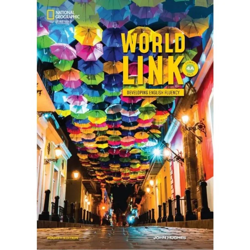 WORLD LINK 4 - COMBO SPLIT A + MY WORLD LINK ONLINE STICKER - FOURTH EDITION