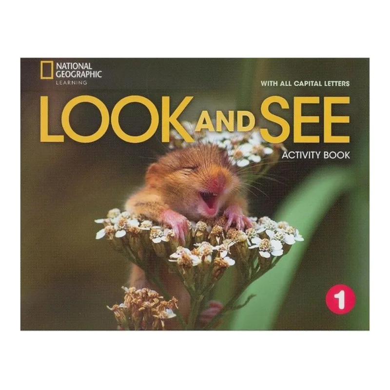 LOOK AND SEE 1 - ACTIVITY BOOK ALL CAPS