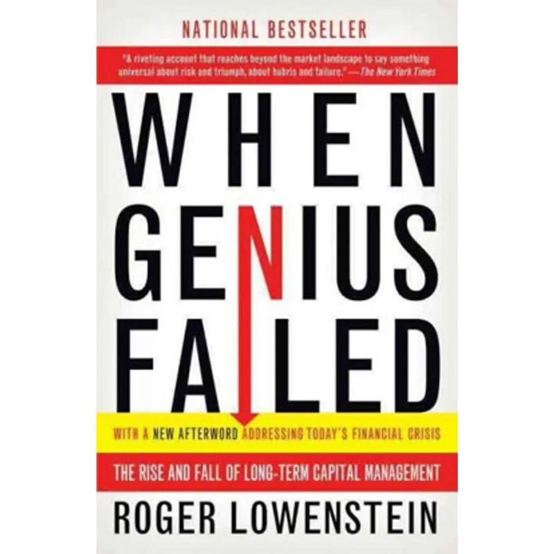 WHEN GENIUS FAILED - THE RISE AND FALL OF LONG TERM CAPITAL MANAGEMENT