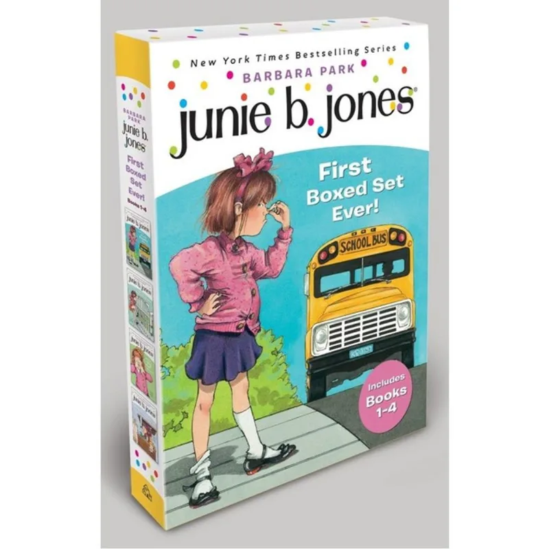 JUNIE B. JONES FIRST BOXED SET EVER! - BOOKS 1-4