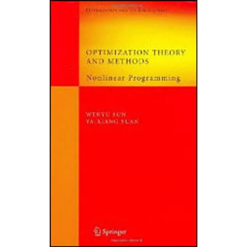 OPTIMIZATION THEORY AND METHODS - NONLINEAR PROGRAMMING