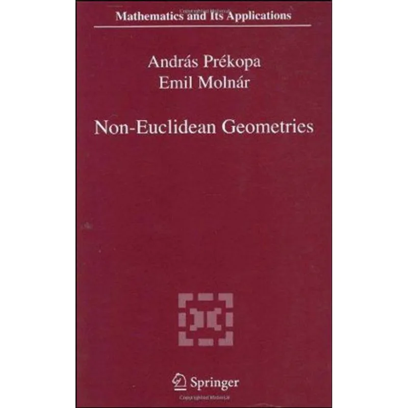 NON-EUCLIDEAN GEOMETRIES - JANOS BOLYAI MEMORIAL VOLUME