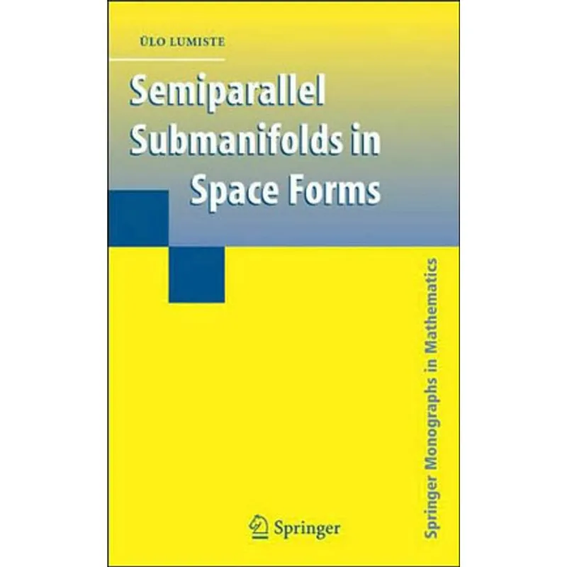 SEMIPARALLEL SUBMANIFOLDS IN SPACE FORMS