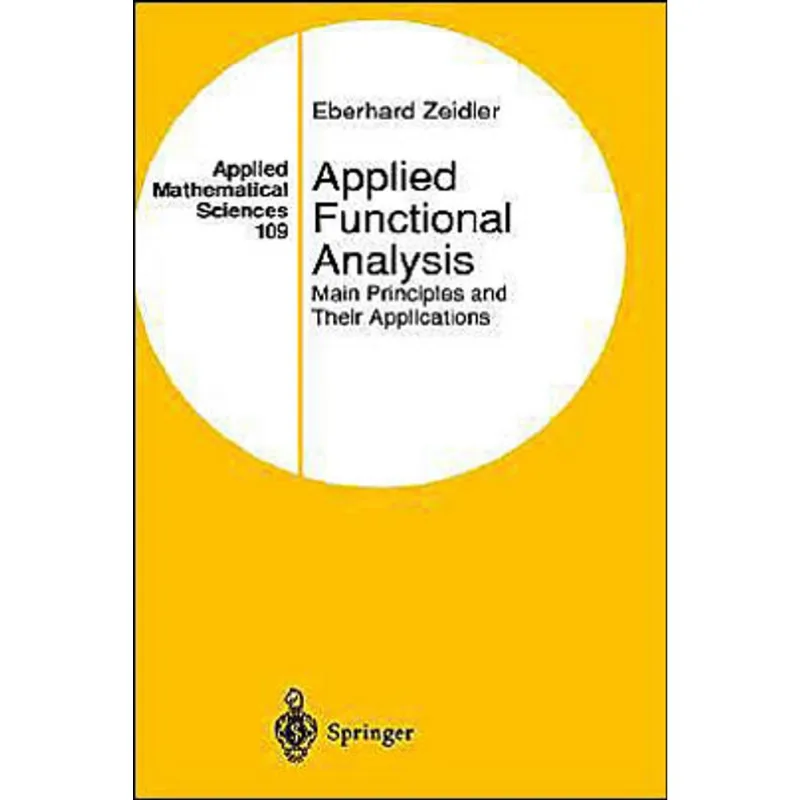 APPLIED FUNCTIONAL ANALYSIS - VOL 109