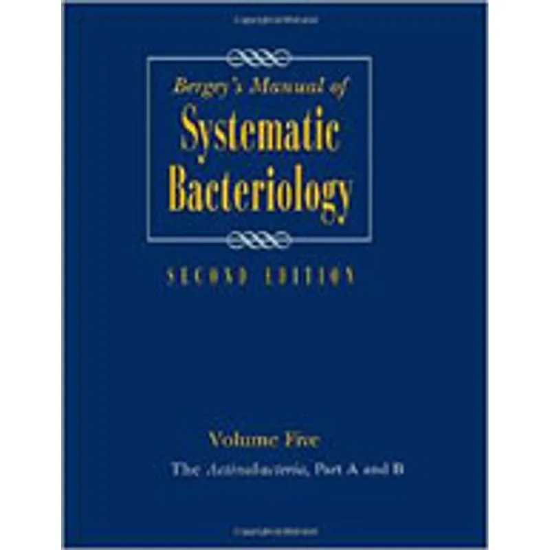 BERGEY'S MANUAL OF SYSTEMATIC BACTERIOLOGY - VOL. 5