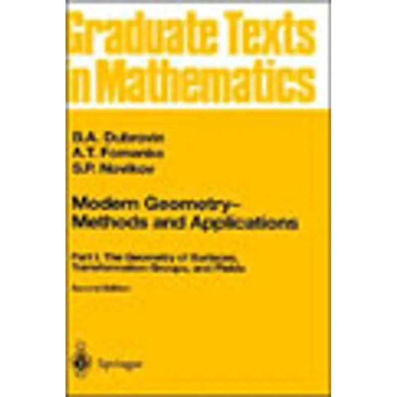 MODERN GEOMETRY METHODS AND APPLICATIONS - PART 1