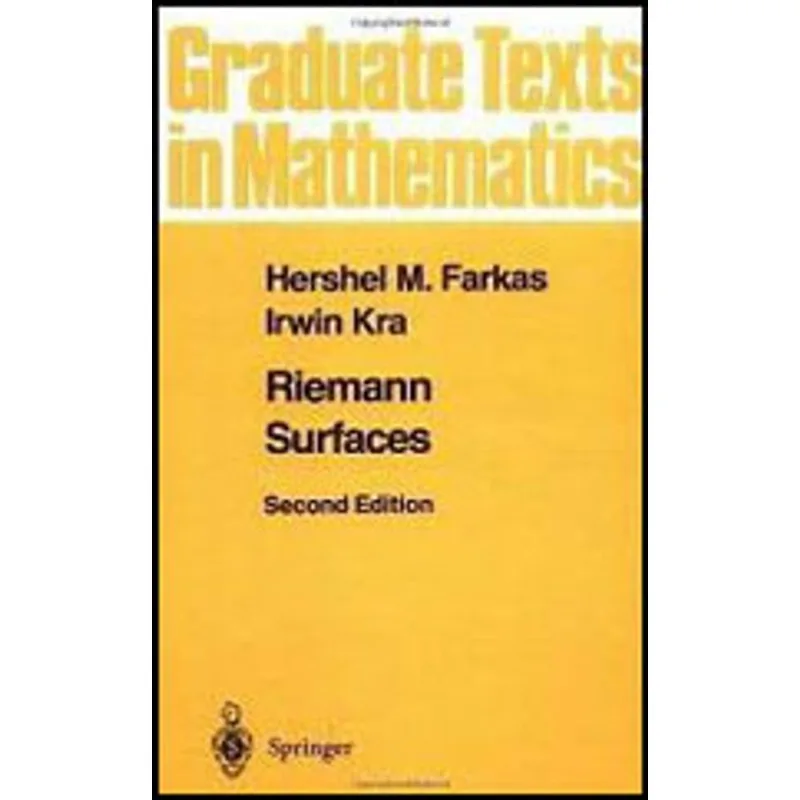 RIEMANN SURFACES