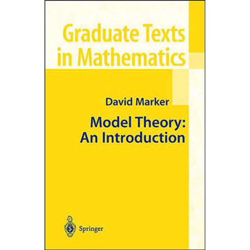 MODEL THEORY - AN INTRODUCTION