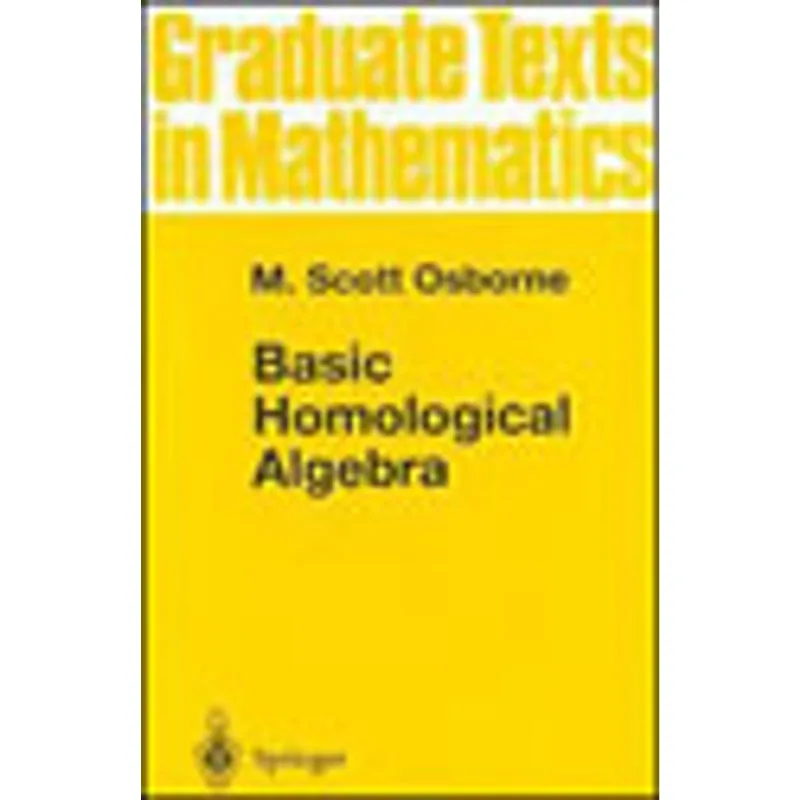 BASIC HOMOLOGICAL ALGEBRA