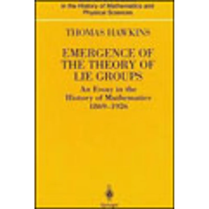 EMERGENCE OF THE THEORY OF LIE GROUPS