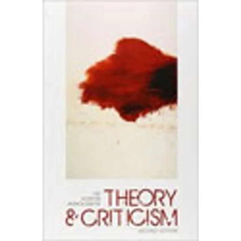 NORTON ANTHOLOGY OF THEORY AND CRITICISM, THE