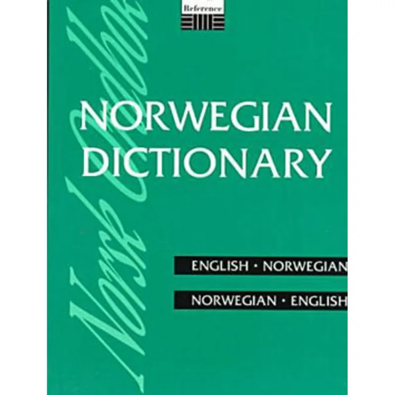 NORWEGIAN DICTIONARY: NORWEGIAN-ENGLISH, ENGLISH-NORWEGIAN