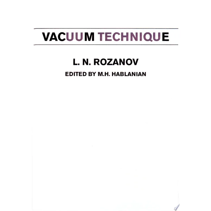 VACUUM TECHNIQUE