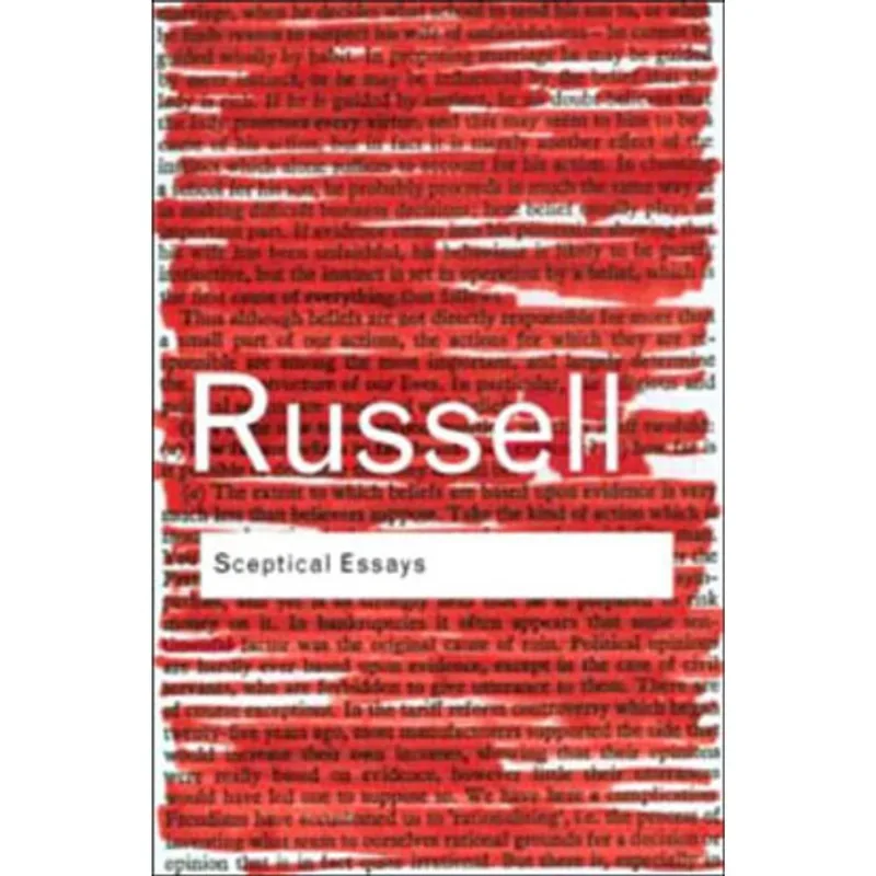 SCEPTICAL ESSAYS