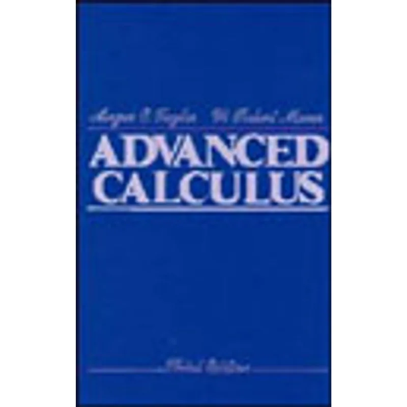 ADVANCED CALCULUS