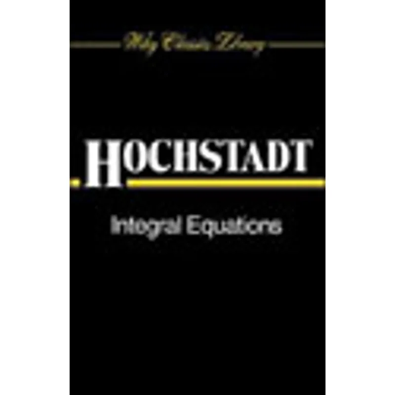 INTEGRAL EQUATIONS