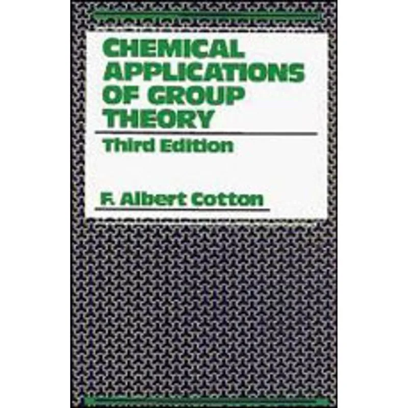CHEMICAL APPLICATIONS OF GROUP THEORY