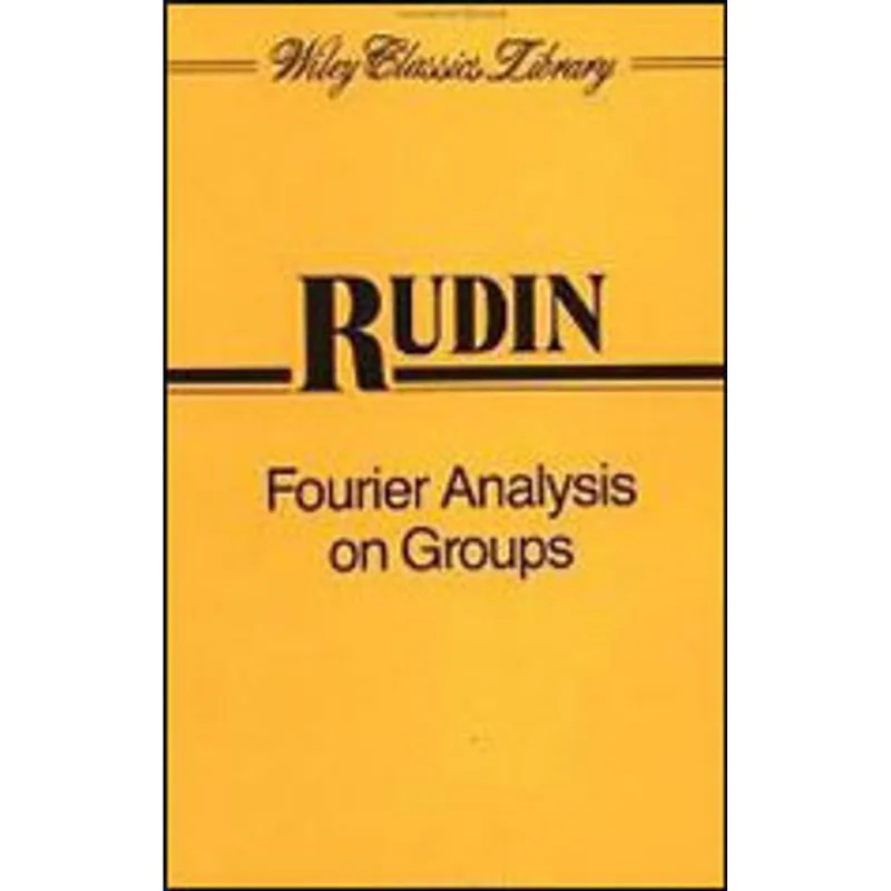 FOURIER ANALYSIS ON GROUPS