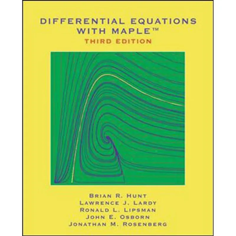 DIFFERENTIAL EQUATIONS WITH MAPLE
