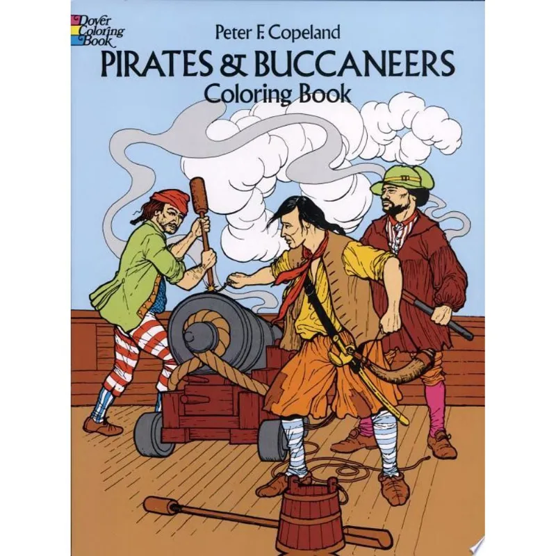 PIRATES & BUCCANEERS COLORING BOOK