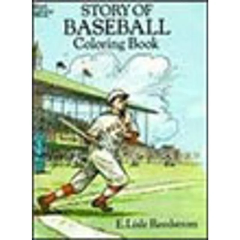 STORY OF BASEBALL COLORING BOOK