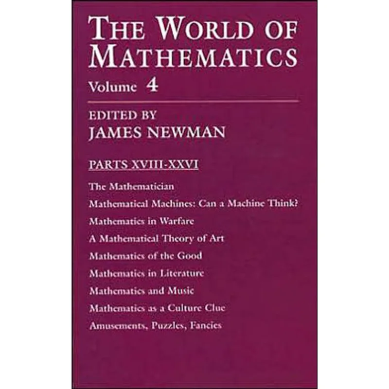 WORLD OF MATHEMATICS VOL.4, THE