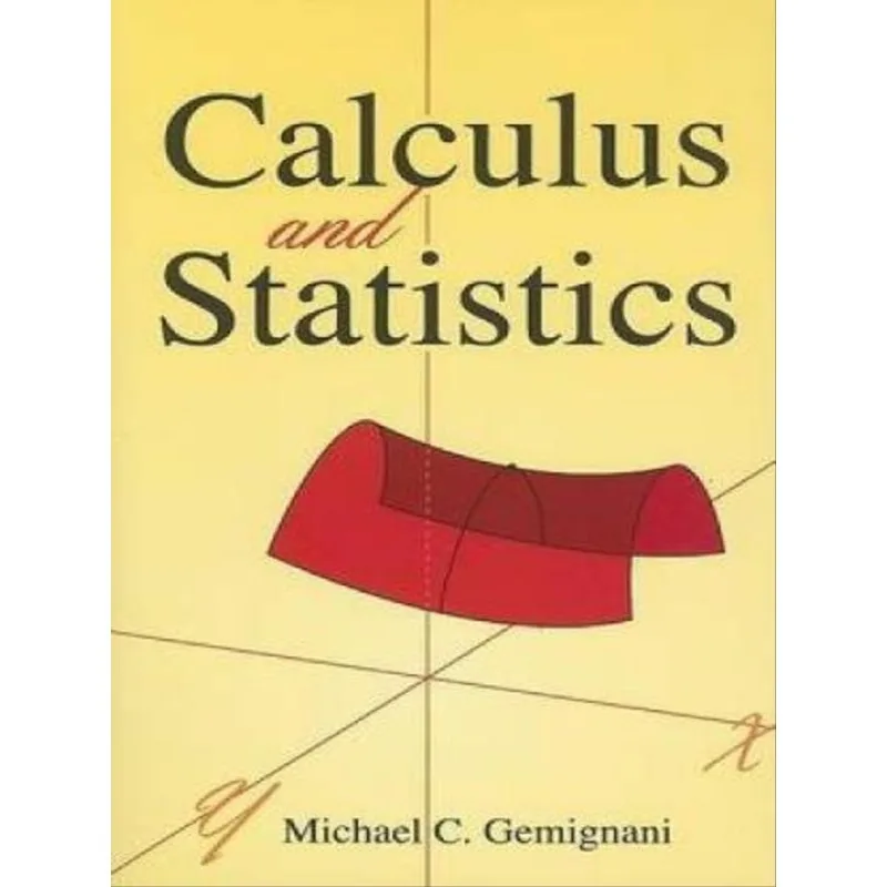 CALCULUS AND STATISTICS