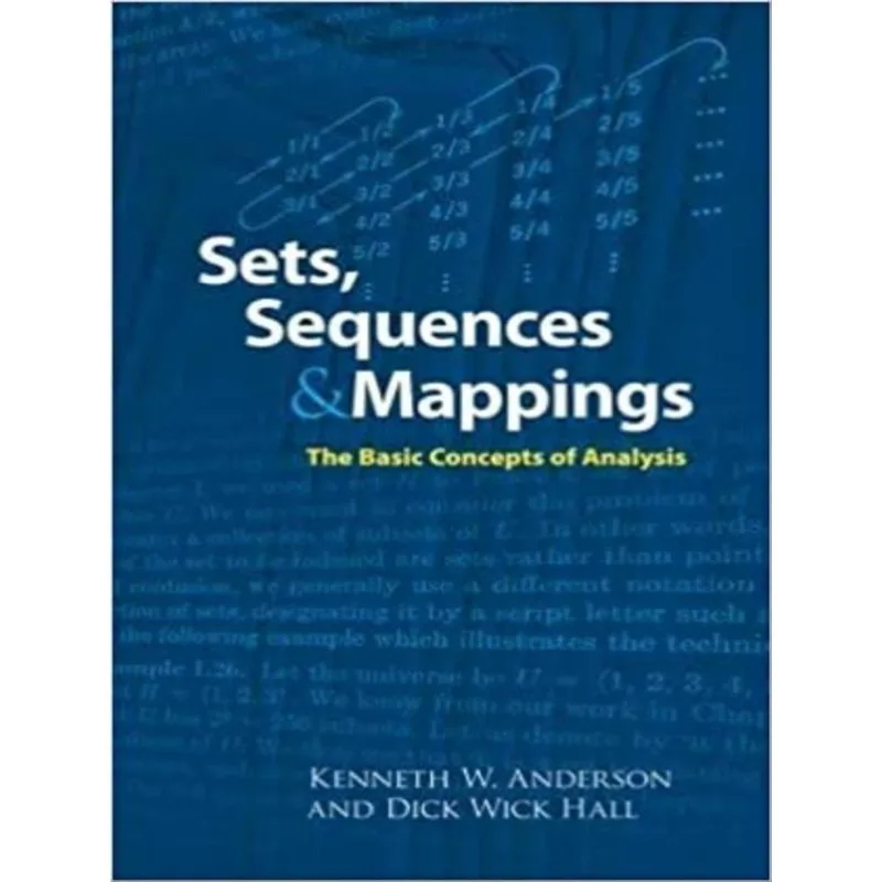 SETS, SEQUENCES AND MAPPINGS - THE BASIC CONCEPTS OF ANALYSIS