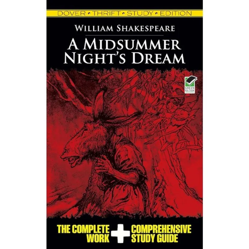 A MIDSUMMER NIGHT'S DREAM -THRIFT STUDY EDITION - DOVER THRIFT EDITIONS