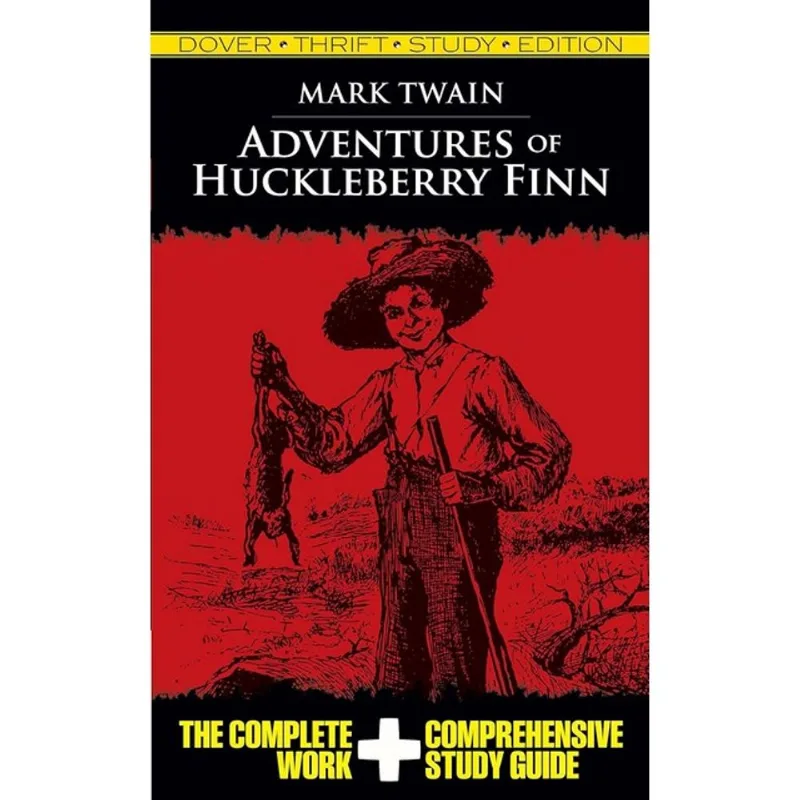 ADVENTURES OF HUCKLEBERRY FINN - THRIFT STUDY EDITION - DOVER THRIFT EDITIONS