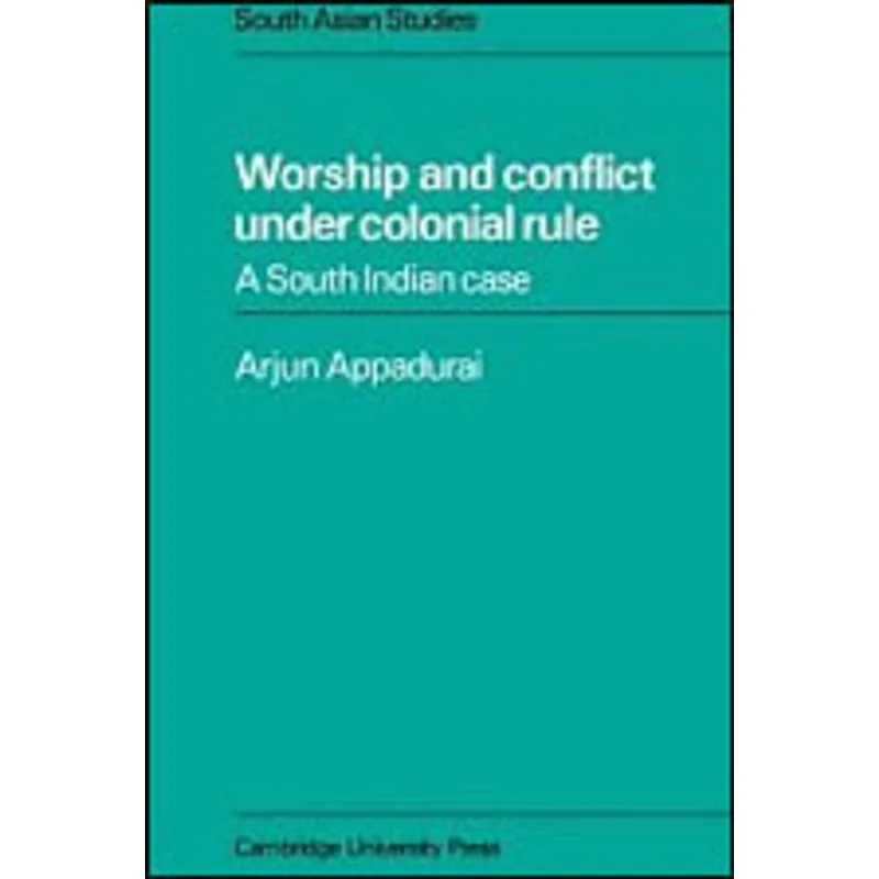 WORSHIP AND CONFLICT UNDER COLONIAL RULE