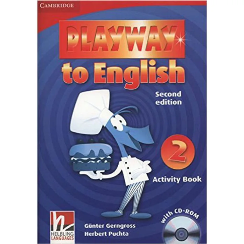 PLAYWAY TO ENGLISH 2 - ACTIVITY BOOK WITH CD-ROM - SECOND EDITION