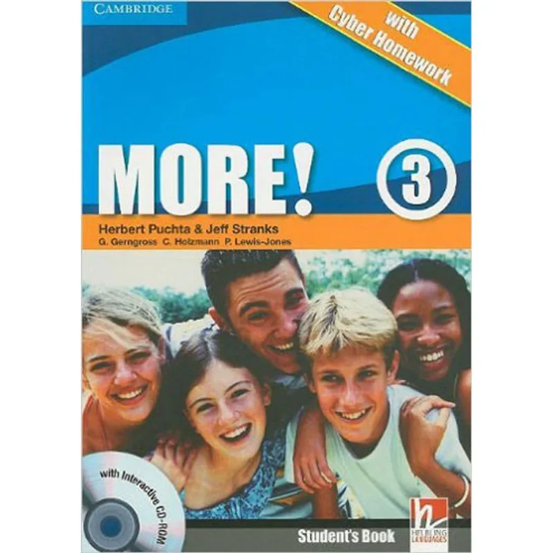 MORE! 3 - STUDENT'S BOOK WITH INTERACTIVE CD-ROM WITH CYBER HOMEWORK