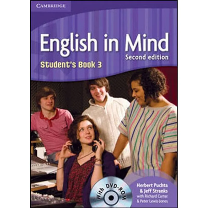 ENGLISH IN MIND 3 - STUDENT'S BOOK - WITH DVD-ROM - SECOND EDITION