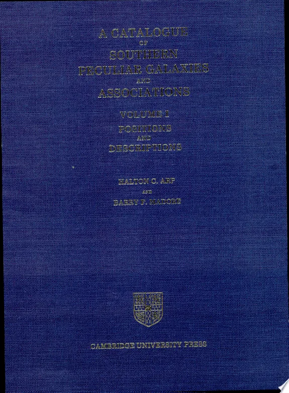 CATALOGUE OF SOUTHERN PECULIAR GALAXIES AND ASSOCI