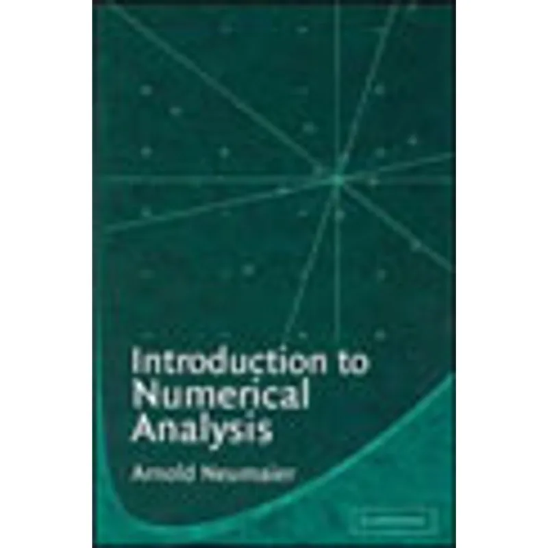 INTRODUCTION TO NUMERICAL ANALYSIS