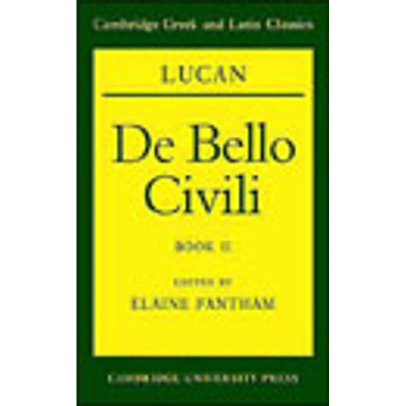 DE BELLO CIVILI - BOOK II