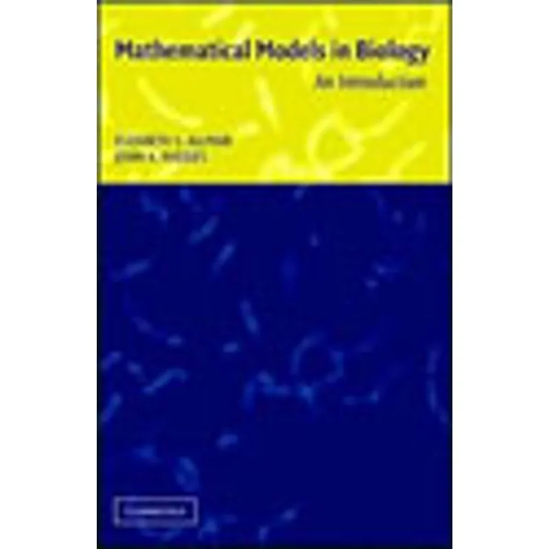 MATHEMATICAL MODELS IN BIOLOGY - AN INTRODUCTION