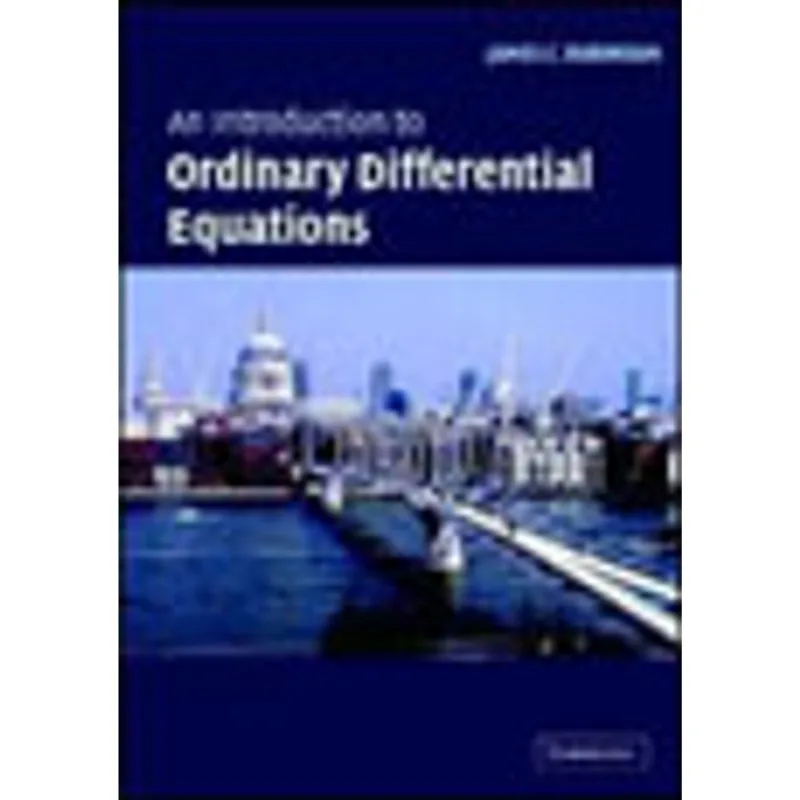INTRODUCTION TO ORDINARY DIFFERENTIAL EQUATIONS