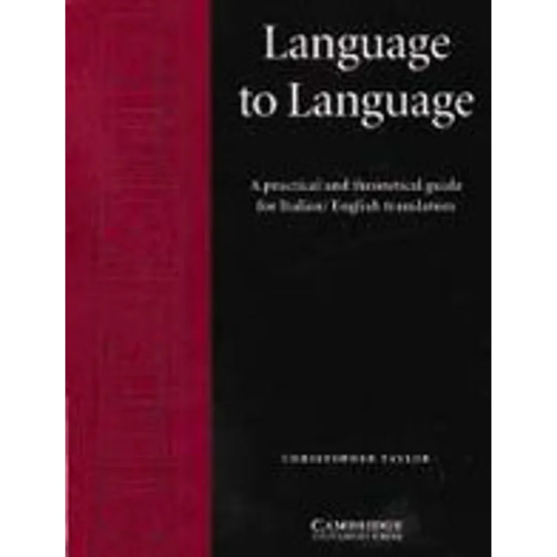 LANGUAGE TO LANGUAGE