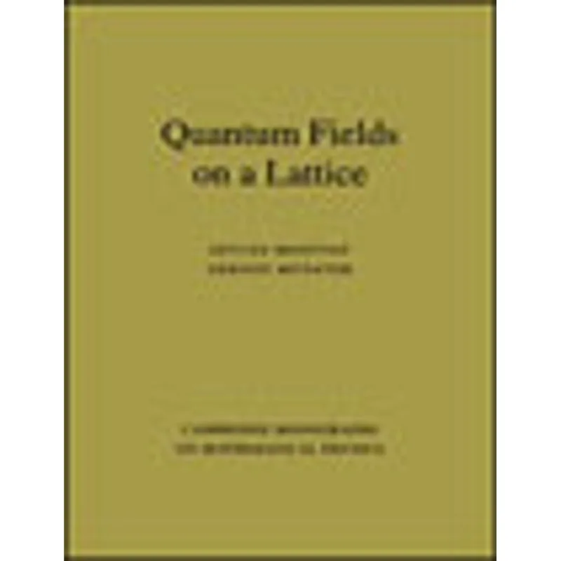 QUANTUM FIELDS ON A LATTICE