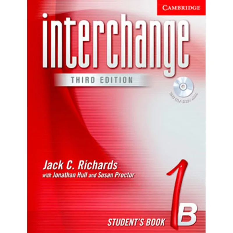 INTERCHANGE 1B - STUDENT'S BOOK WITH CD AUDIO - THIRD EDITION