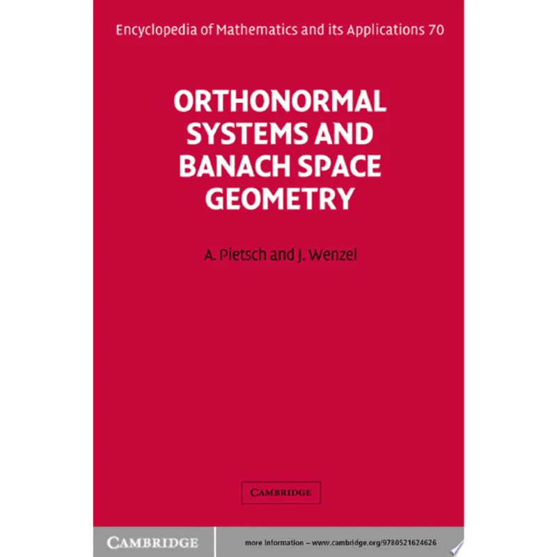 EOM - 70 ORTHONORMAL SYSTEMS