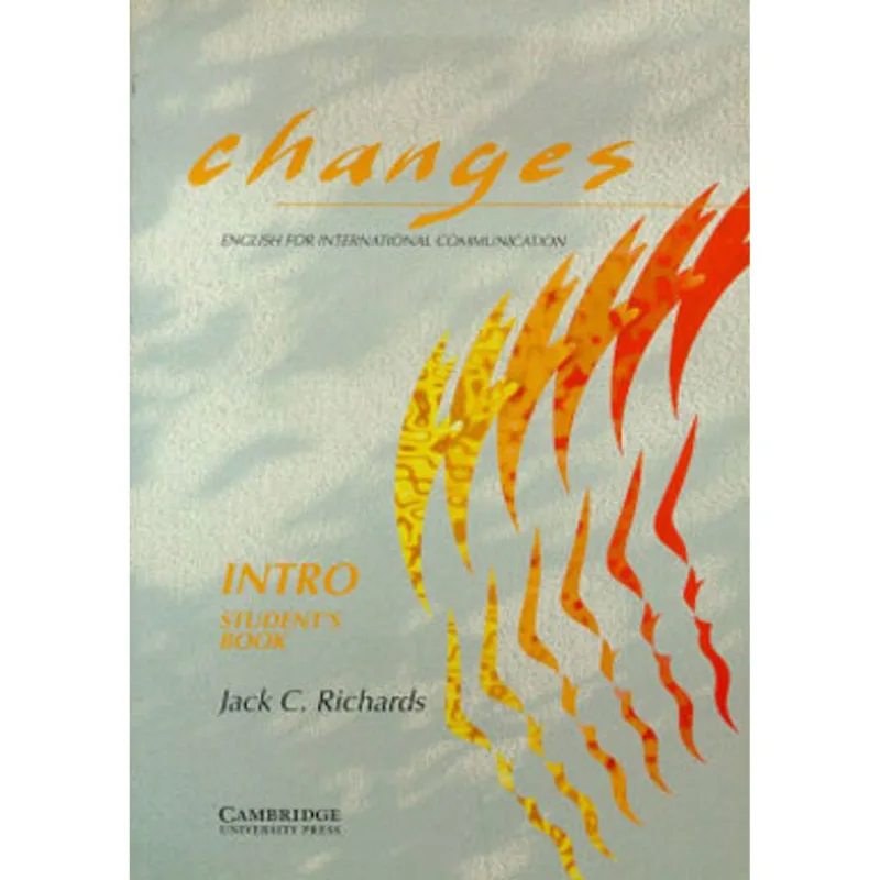 CHANGES INTRO - STUDENT'S BOOK