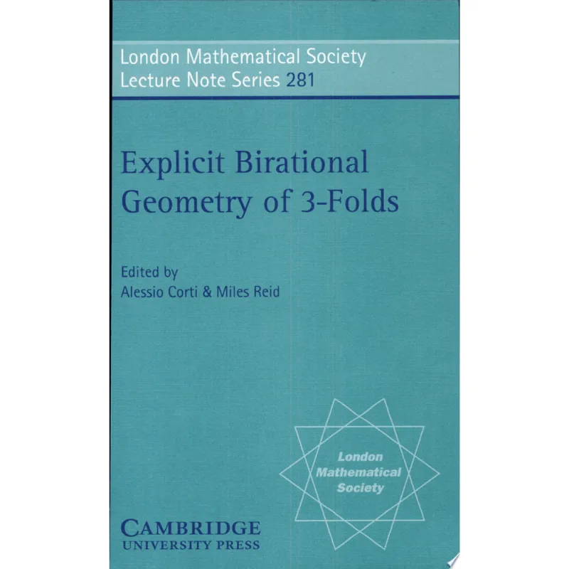 EXPLICIT BIRATIONL GEOMETRY OF 3-FOLDS